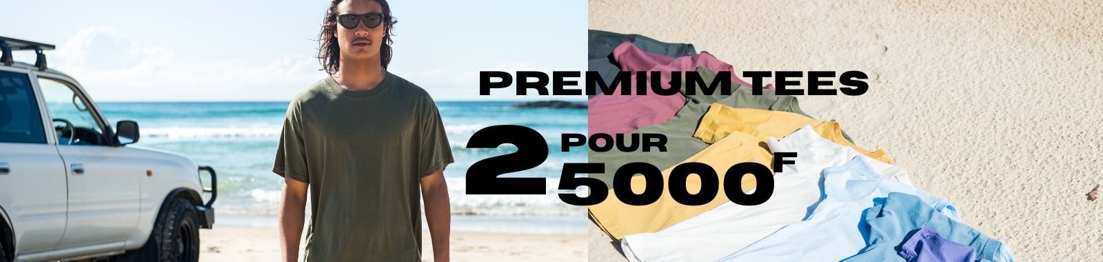 Offre Billabong Tees : 2 pour 5.000 FCFP