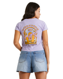VIOLET DELIGHT CROP TEE