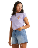 VIOLET DELIGHT CROP TEE