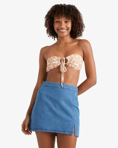 WAVE WASHED SKIRT
