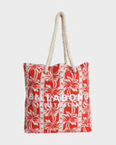 ROW OF PALMS BEACH BAG