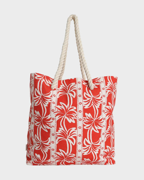 ROW OF PALMS BEACH BAG