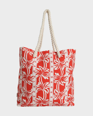 ROW OF PALMS BEACH BAG
