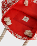ROW OF PALMS BEACH BAG