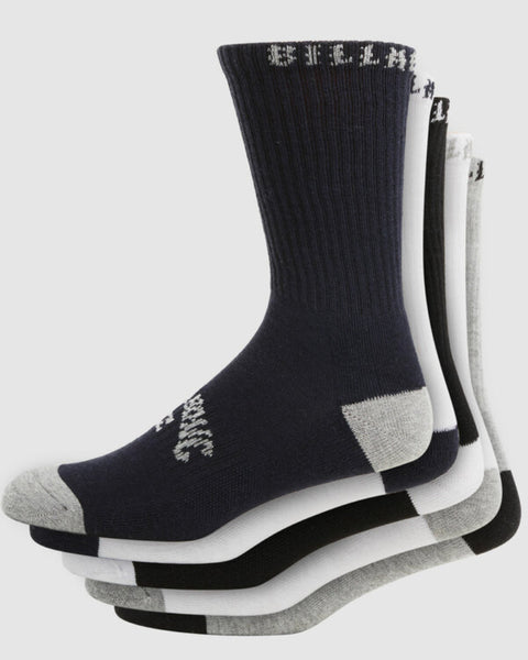 BOYS SPORTS SOCKS 5 PACK