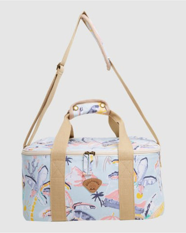 BLUE PALM COOLER BAG